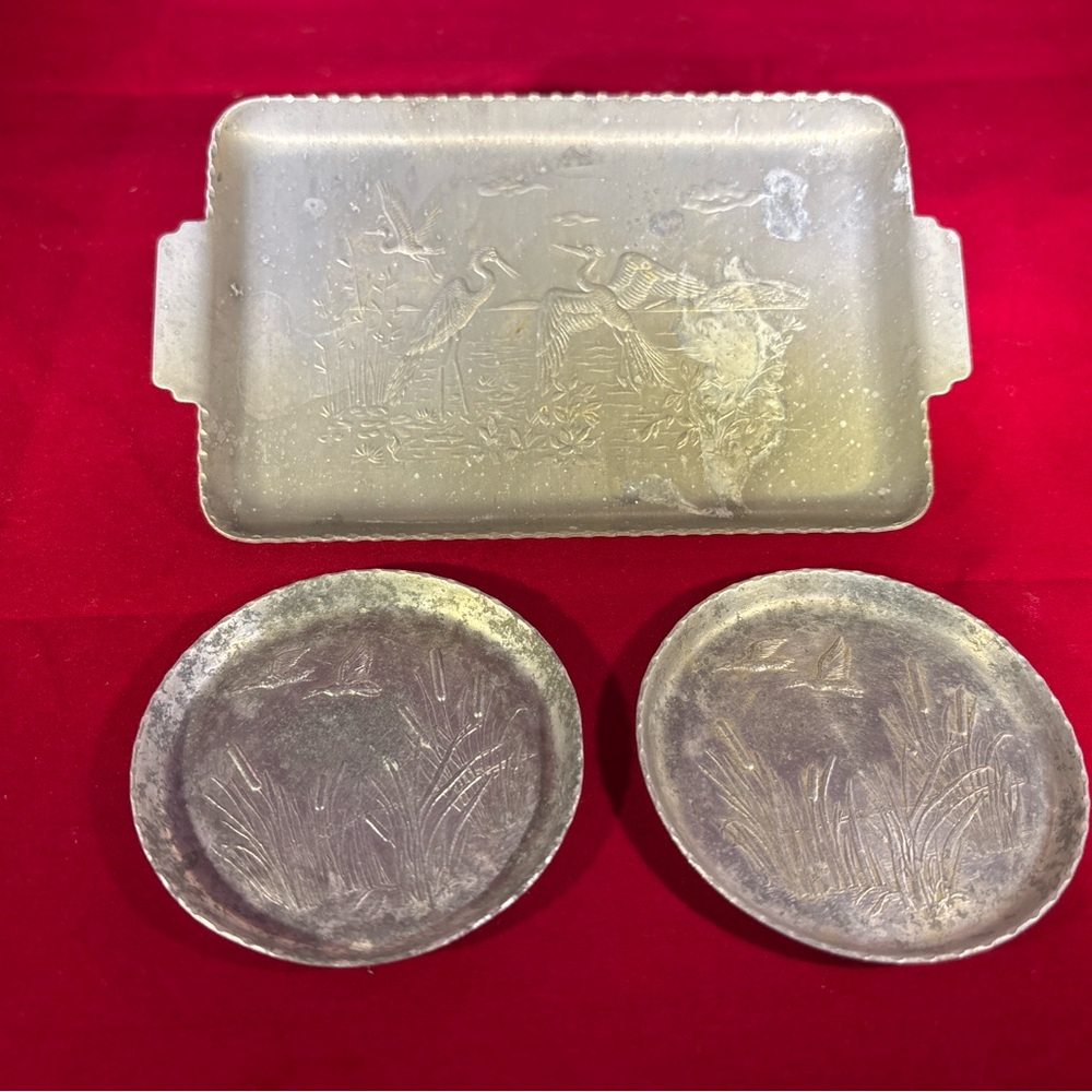 Vintage Embossed Metal Trays - Set of 3 - $30
Condition: Vintage/Pre-Owned